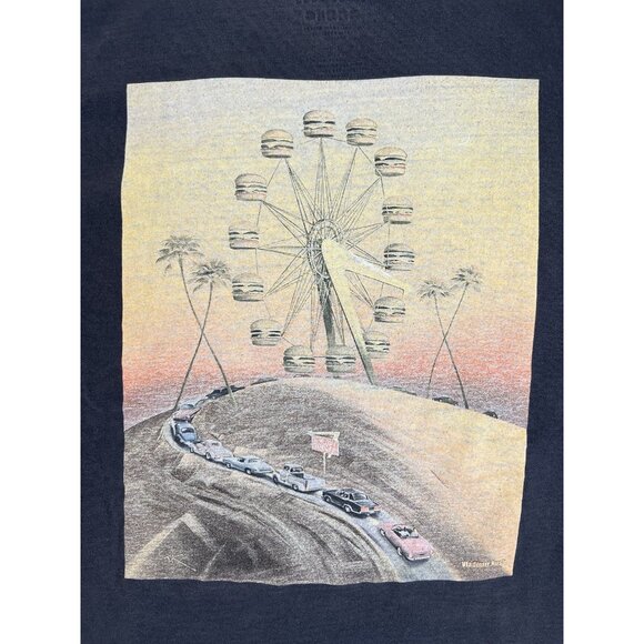 In-N-Out Burger Shirt Men 3XL Black 70th Anniversary Graphic T-Shirt Vintage - Picture 9 of 10